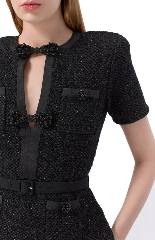 Топ self-portrait RS26210TB Чёрный  RS26210TB Фото 5