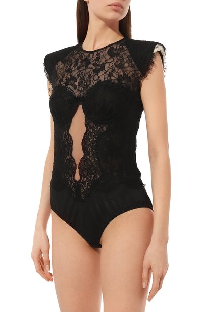 Боди GUCCI черного цвета по цене 388800 руб., арт. 679898 ZAIBP, фото 3 Боди GUCCI, арт. 679898 ZAIBP, фото 3