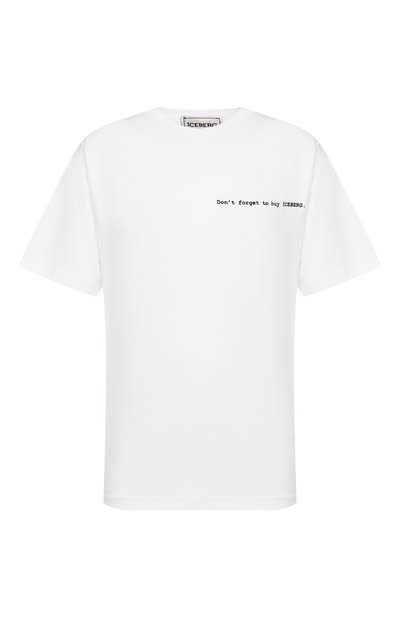 Мужская хлопковая футболка ICEBERG, арт. F023/6327