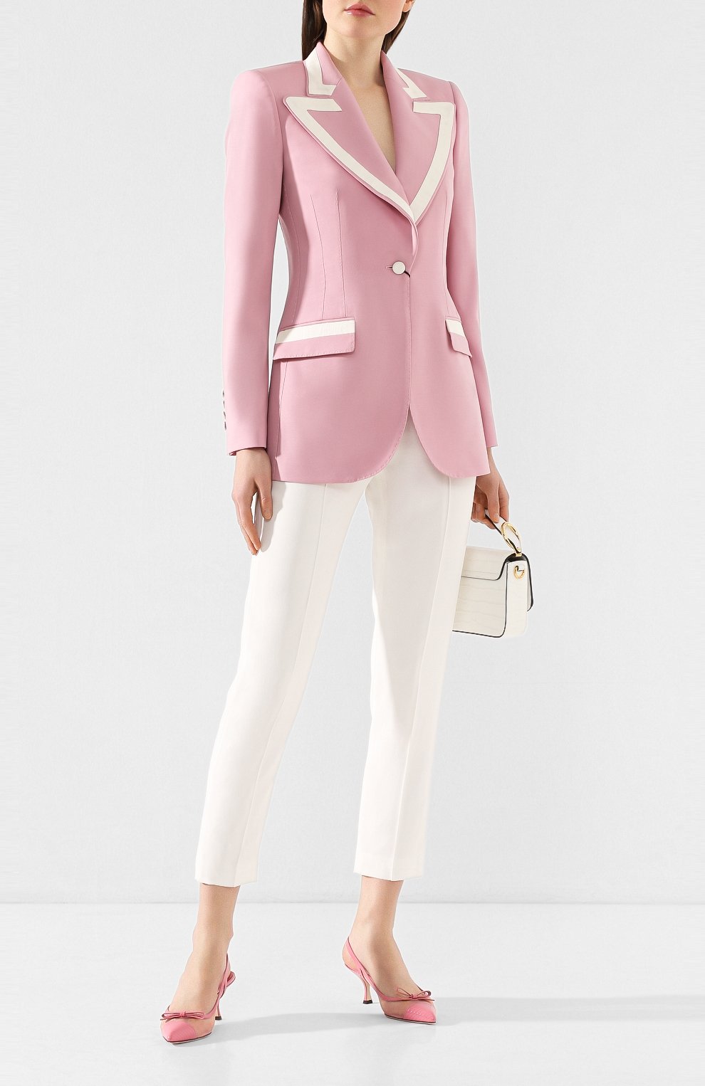 Комбинированные туфли lori DOLCE & GABBANA, арт. CG0369/AX047, фото 2