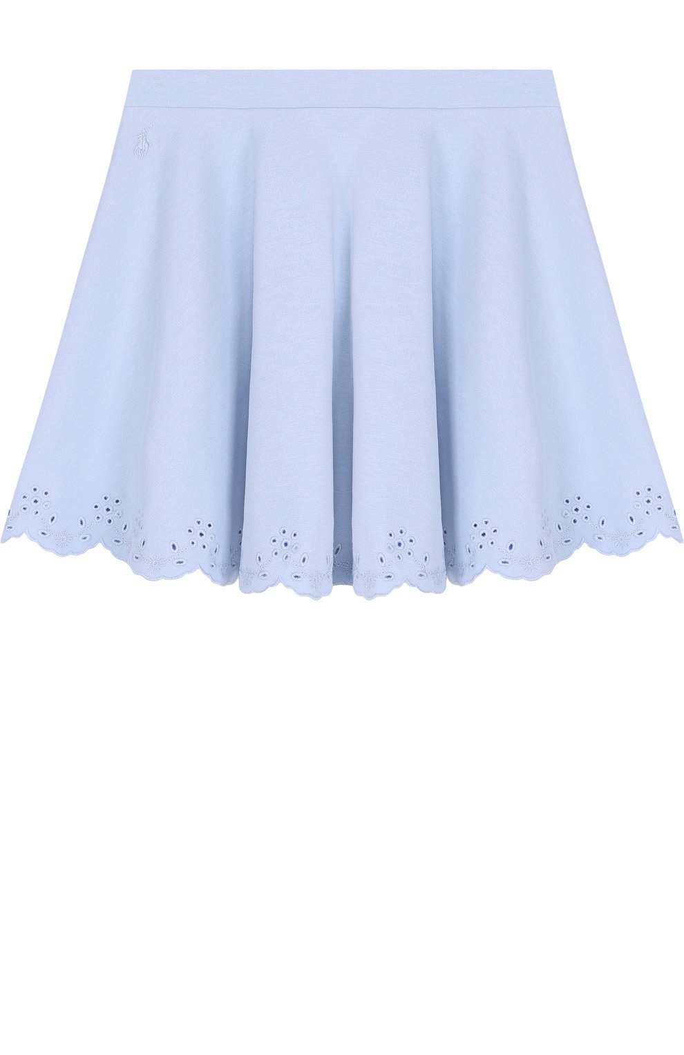 Юбка свободного кроя из смеси хлопка и полиэстера с фестонами POLO RALPH LAUREN, арт. 313688743, фото 1