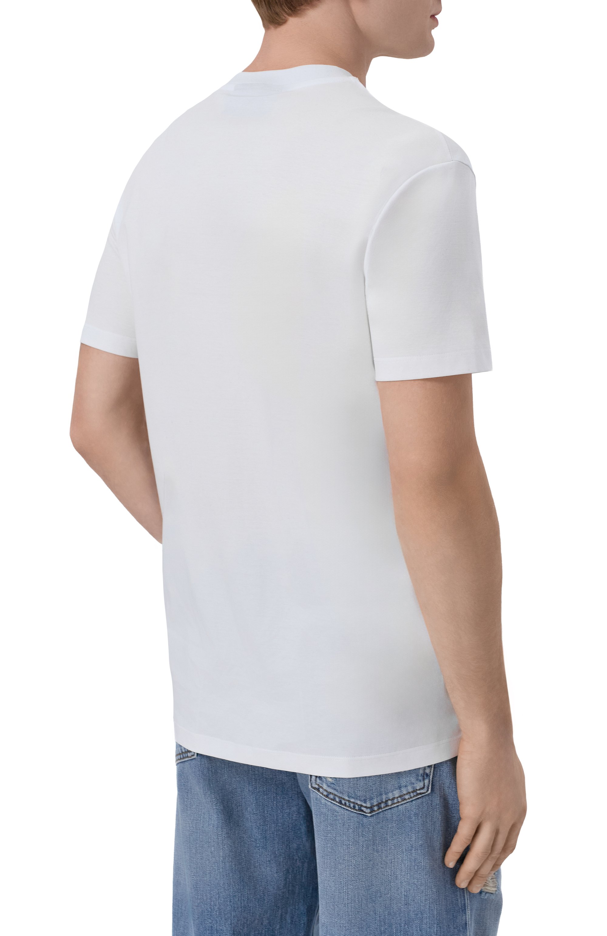 Хлопковая футболка PHILIPP PLEIN, арт. AAEC MTK8745 PJY002N, фото 4