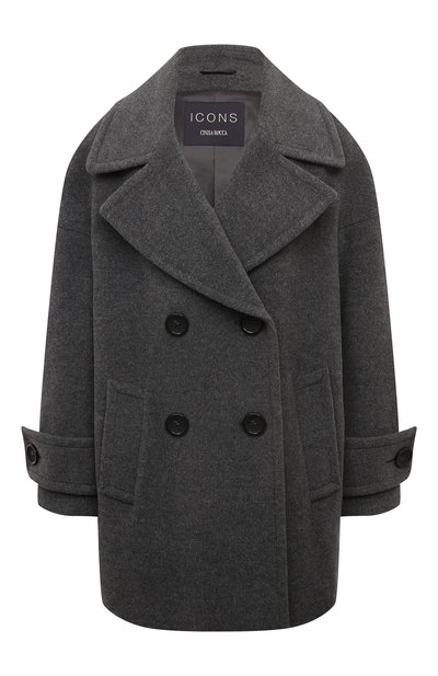 Женское полупальто из шерсти и кашемира CINZIA ROCCA, арт. UR28001/64D8