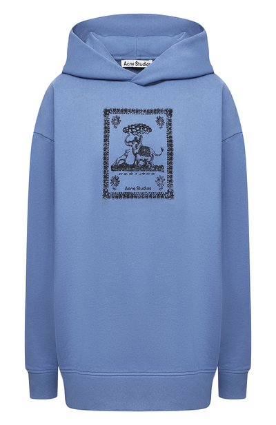 Женский хлопковое худи ACNE STUDIOS, арт. AI0079
