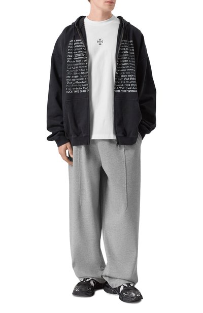 Женские хлопковые брюки VETEMENTS, арт. ME76SP208G/1302 M0LLET0N