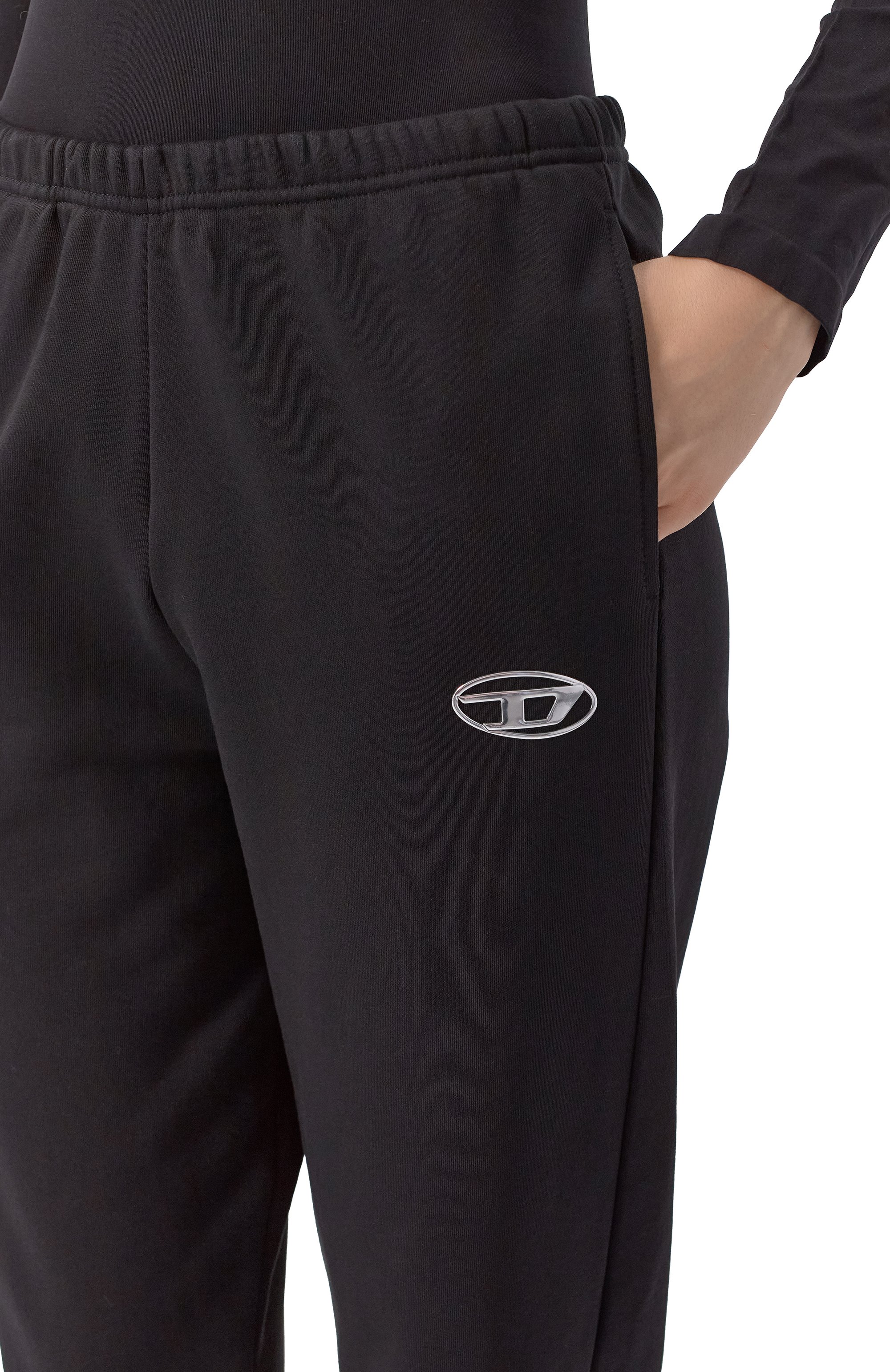 Хлопковые джоггеры DIESEL, арт. A19447/0BMBJ, фото 5