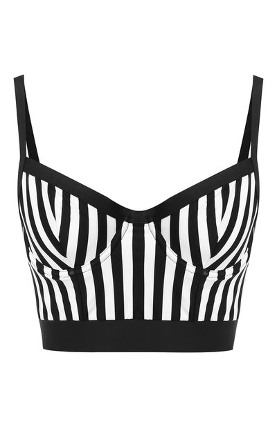 Женский бра в полоску BALMAIN, арт. RF10945/I081