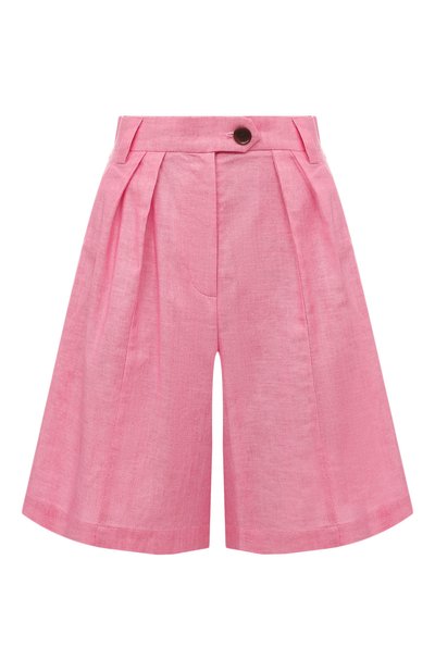 Шорты изо льна и вискозы LESYANEBO, арт. SS23/H-469/MT, фото 1