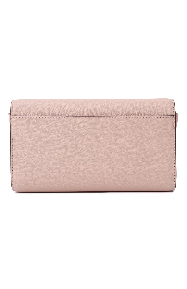 Женская сумка mona MICHAEL MICHAEL KORS светло-розового цвета, арт. 30H3G80C3L | Фото 6 (Ремень/цепочка: На ремешке; Драгоценные камни: Проставлено; Материал: Натуральная кожа; Материал сплава: Проставлено; Размер: small)