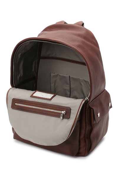 Кожаный рюкзак BRUNELLO CUCINELLI, арт. MBBRU243, фото 4