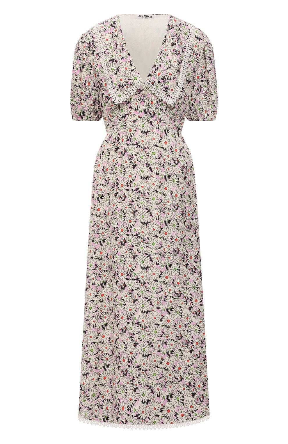 Платье из вискозы MIU MIU, арт. MF4364-1ZP6-F0BDK, фото 1