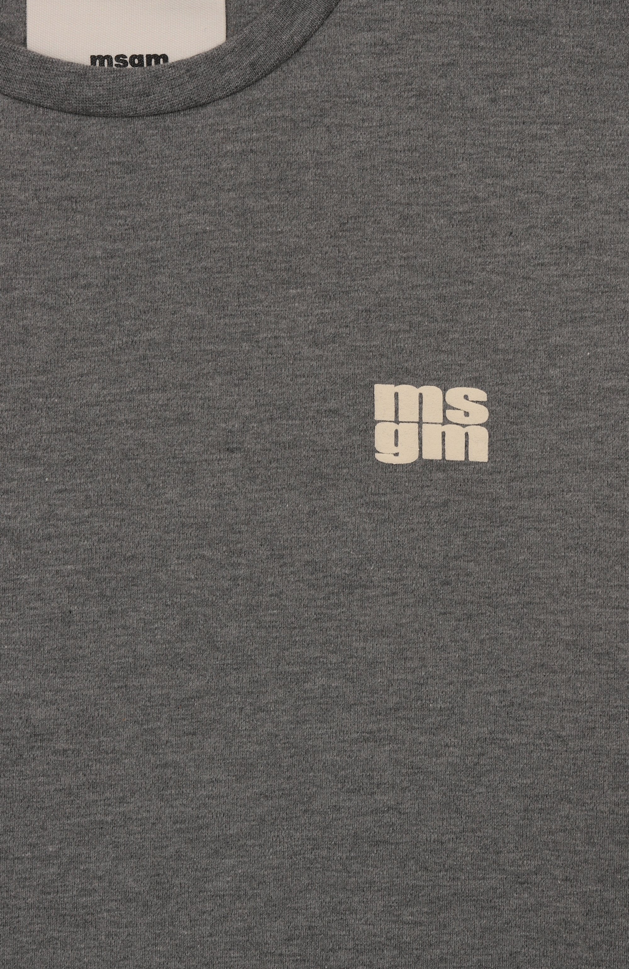 Хлопковая футболка MSGM KIDS, арт. F5MSJUTH055, фото 3