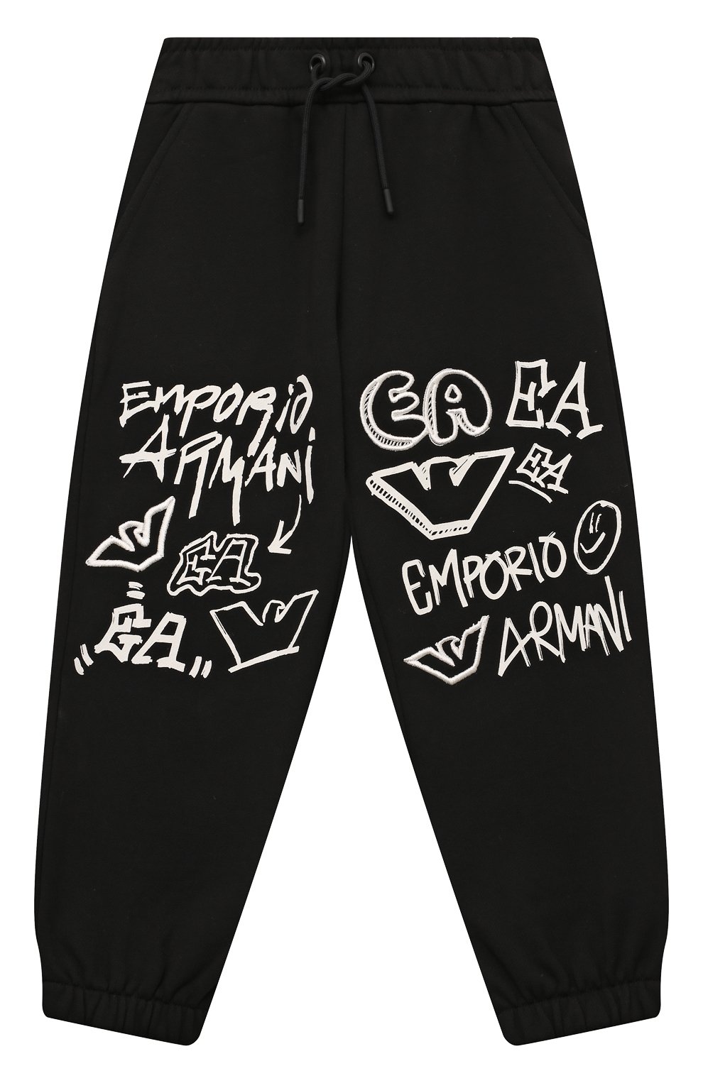 Хлопковые джоггеры EMPORIO ARMANI, арт. EB000020/AF10381, фото 1