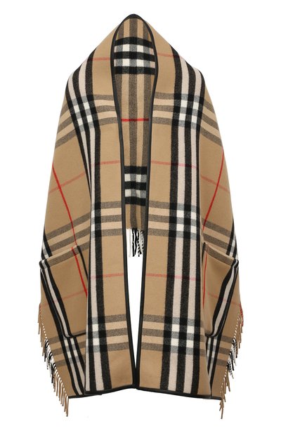 Женская накидка из шерсти и кашемира helen BURBERRY, арт. 8049692