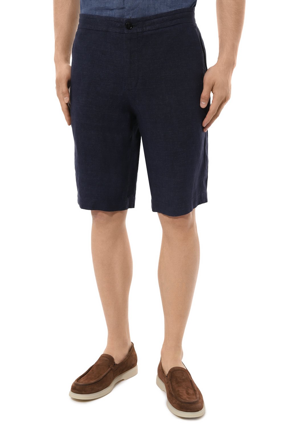 Льняные шорты ZEGNA, арт. UDI32A7/TB11, фото 3