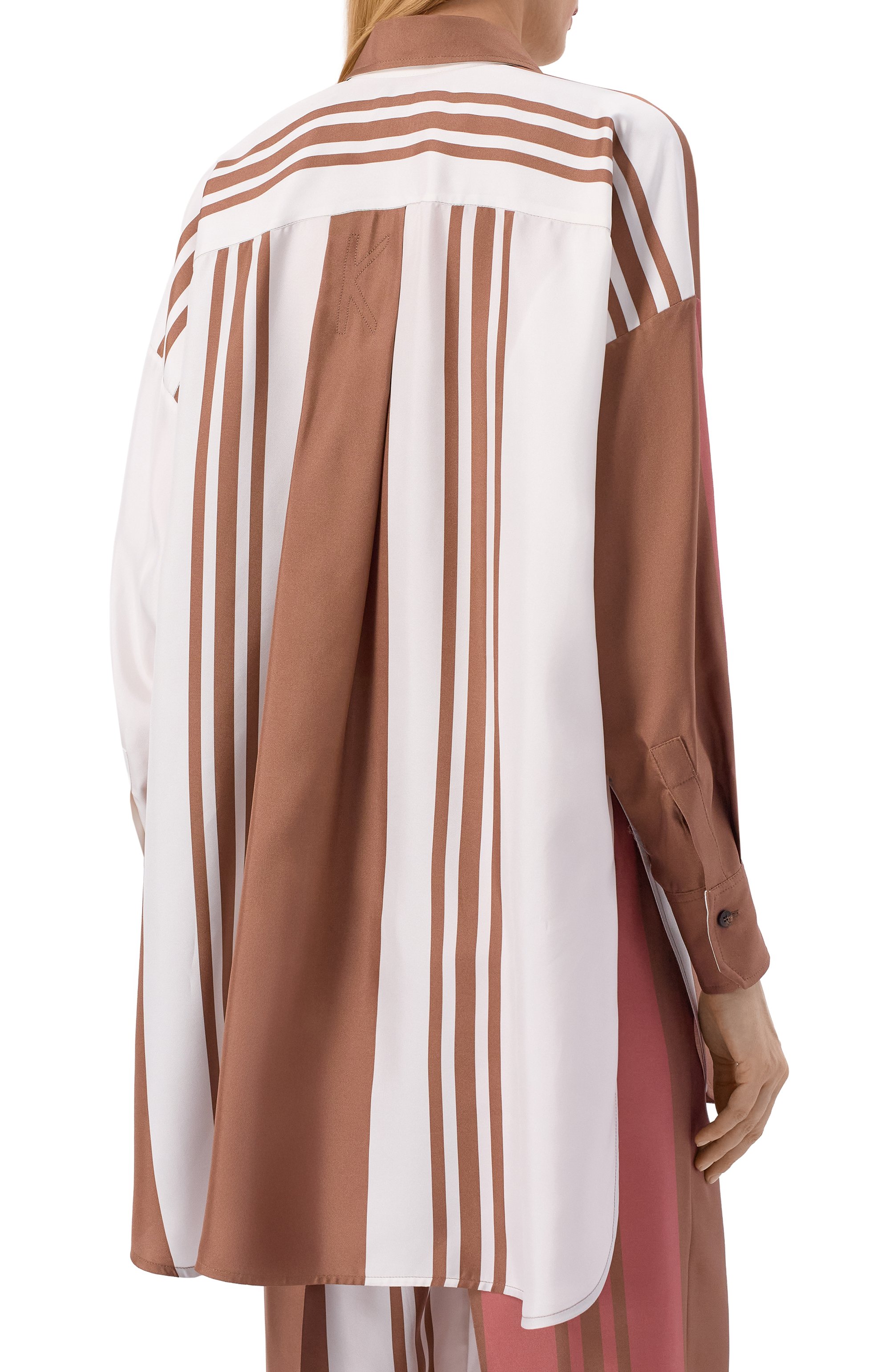 Шелковая рубашка KITON, арт. D51402K0999G08, фото 4