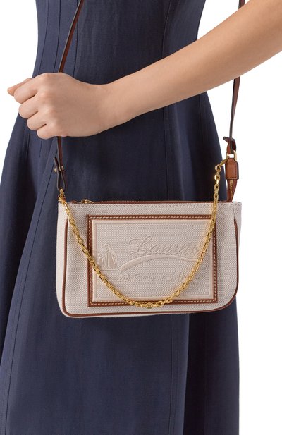 Женская сумка compagnon small LANVIN, арт. LW-BGTPPM-CVCA-P26