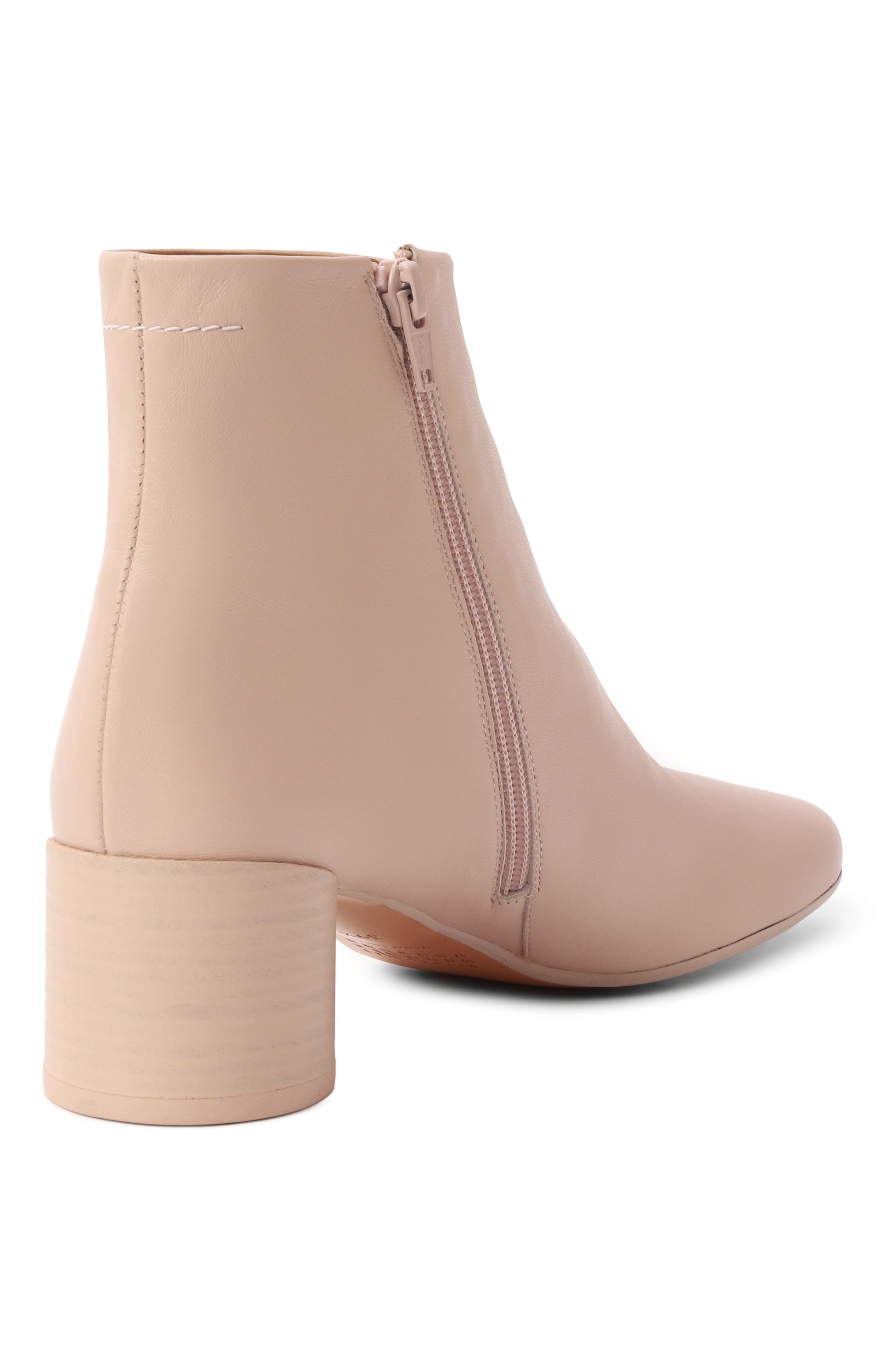 Кожаные ботильоны anatomic MM6, арт. S59WU0234/P3628, фото 5