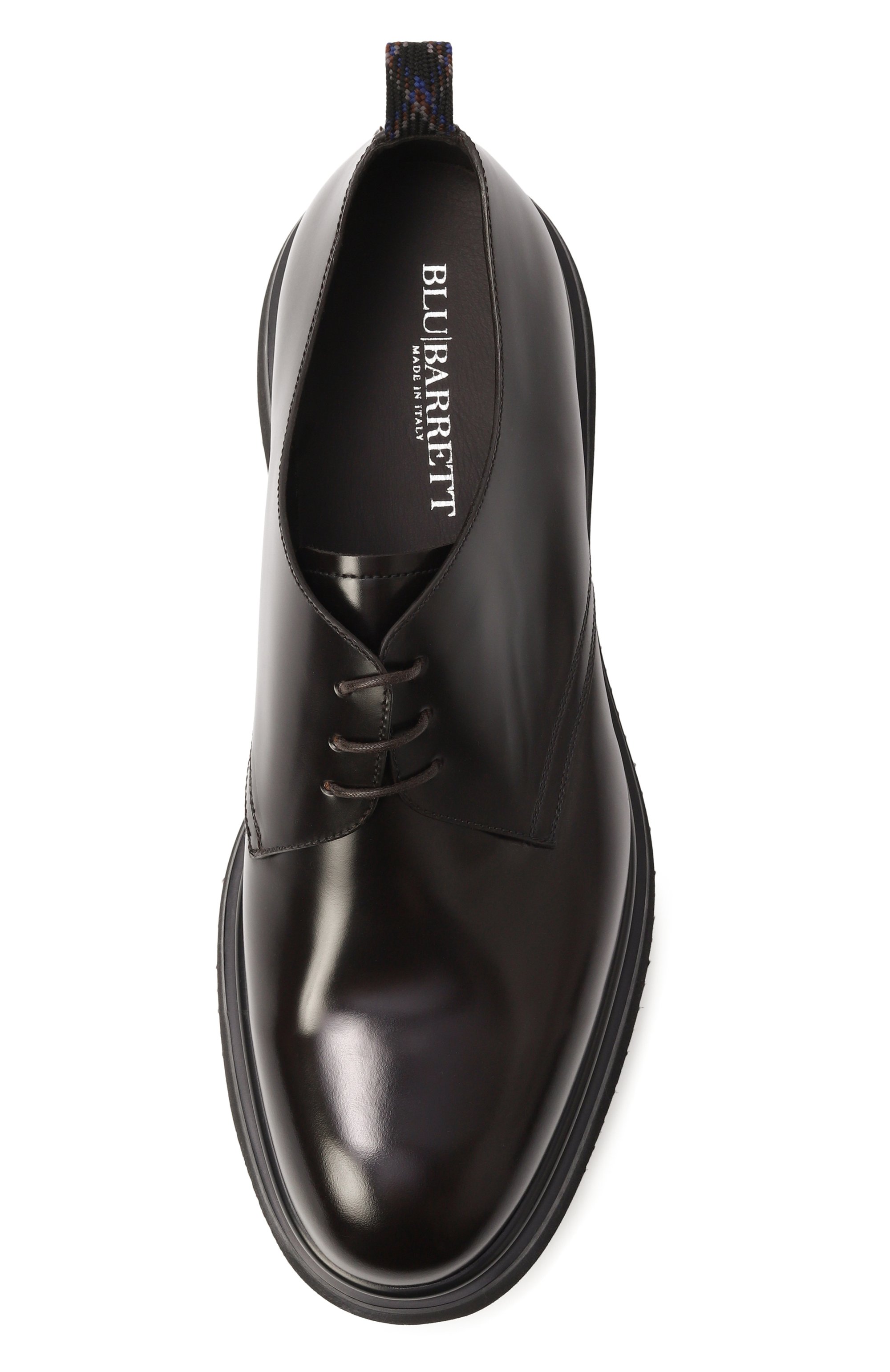 Кожаные дерби BLU BARRETT, арт. CITY354-009.4/P0LISHED B, фото 6