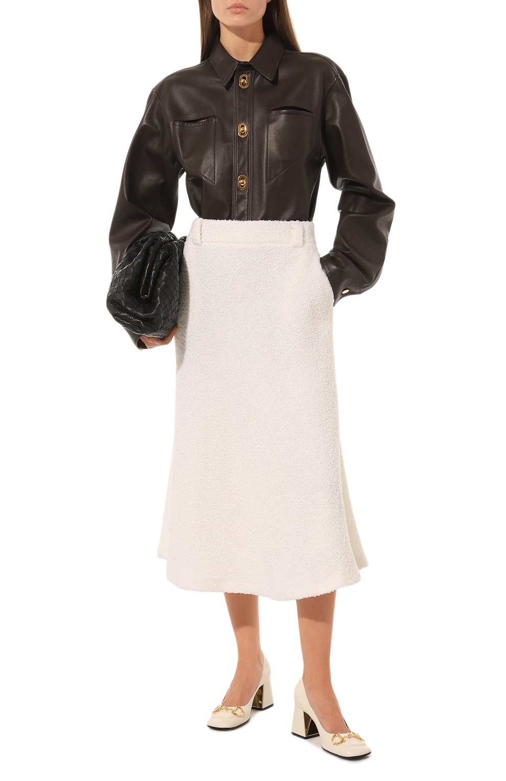 Кожаные туфли horsebit GUCCI, арт. 643886 C9D00, фото 2