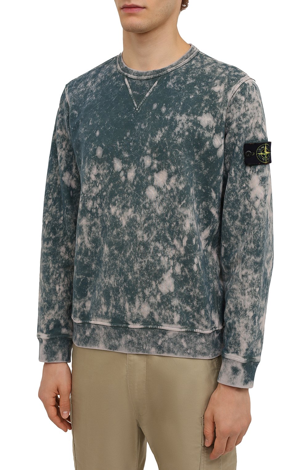 Хлопковый свитшот STONE ISLAND, арт. 751561538, фото 3