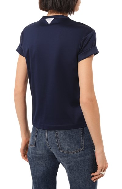 Хлопковая футболка KITON, арт. D55426H08051, фото 4