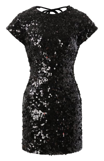 Платье с отделкой пайетками GANNI, арт. T4045, фото 1