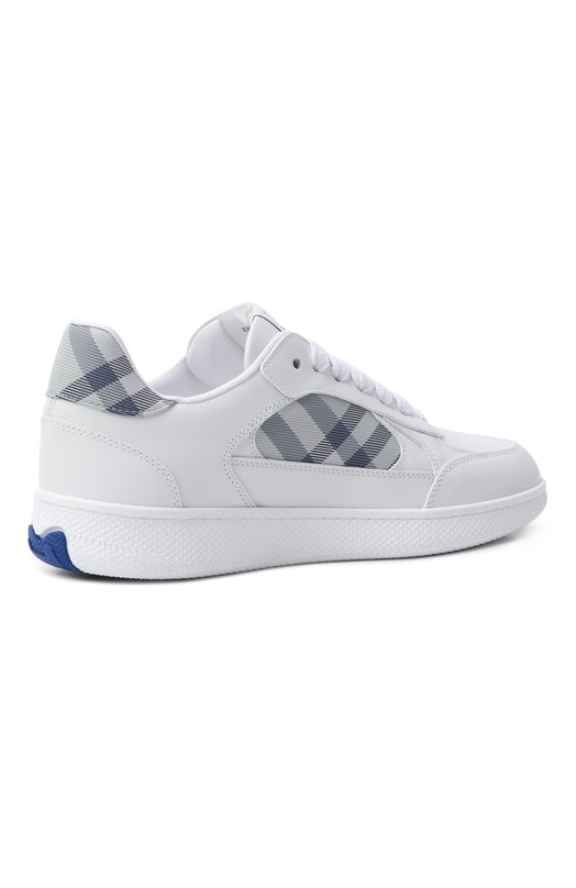 Комбинированные кеды Terrace Burberry 8118625 Белый  8118625 Фото 5