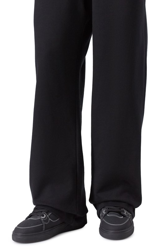 Кожаные кеды Osborn Hide and Jack N0SBLMBLKBLK-MTB Чёрный  N0SBLMBLKBLK-MTB Фото 3