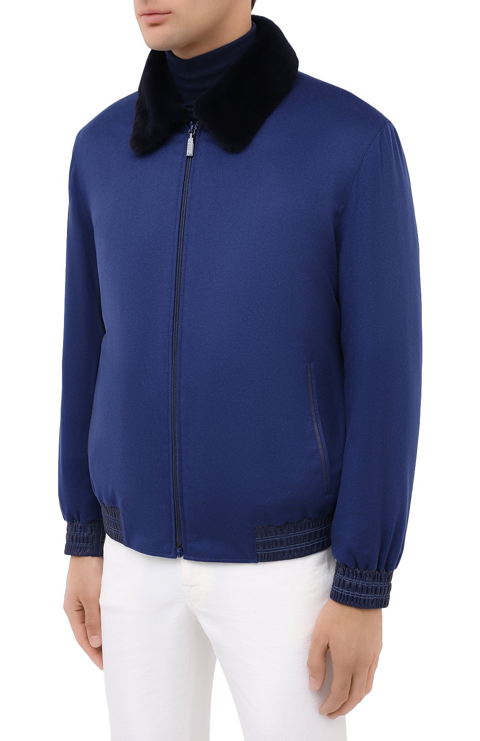 Кашемировый бомбер с подкладкой из норки и ласки ZILLI, арт. MAU-HIKE0-30206/1001, фото 3