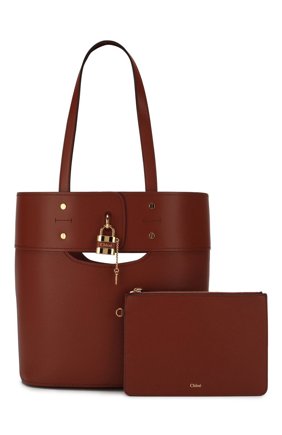 Сумка-тоут aby medium CHLOÉ, арт. CHC20SS223C44, фото 5