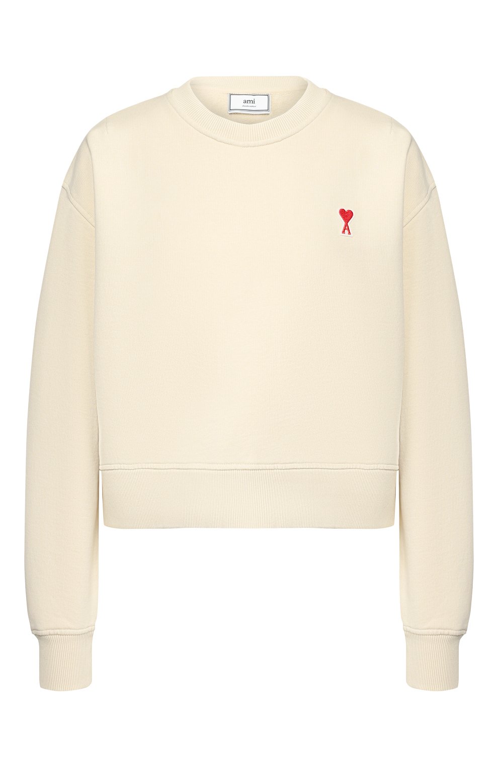 Хлопковый свитшот AMI, арт. E20FJ007.730, фото 1