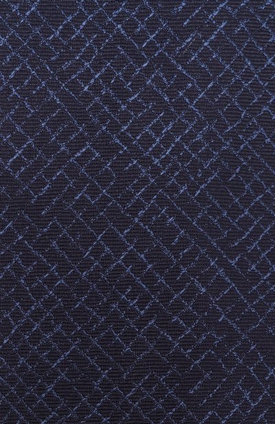 Шелковый галстук CANALI темно-синего цвета по цене 21450 руб., арт. 18/HJ04693, фото 4 Шелковый галстук CANALI, арт. 18/HJ04693, фото 4