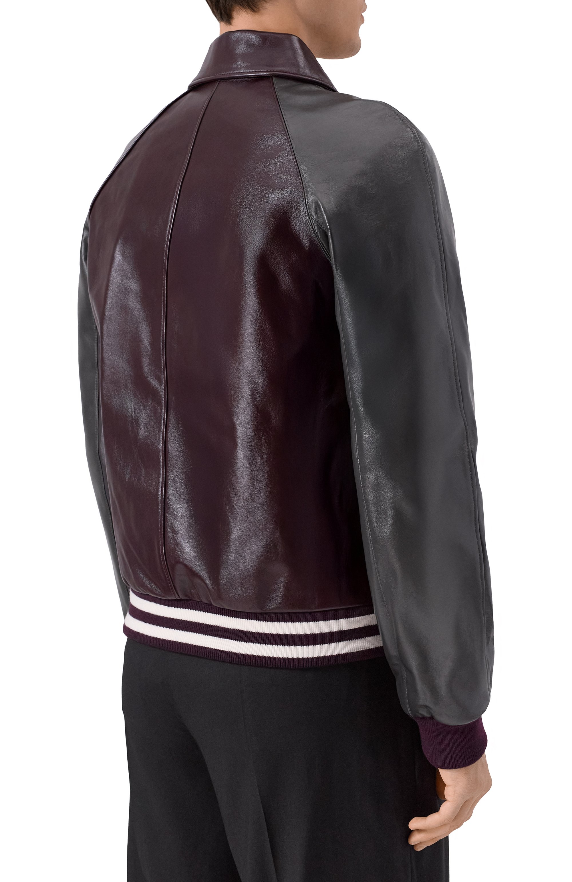 Кожаный бомбер GUCCI, арт. 811298/XNA5E, фото 4