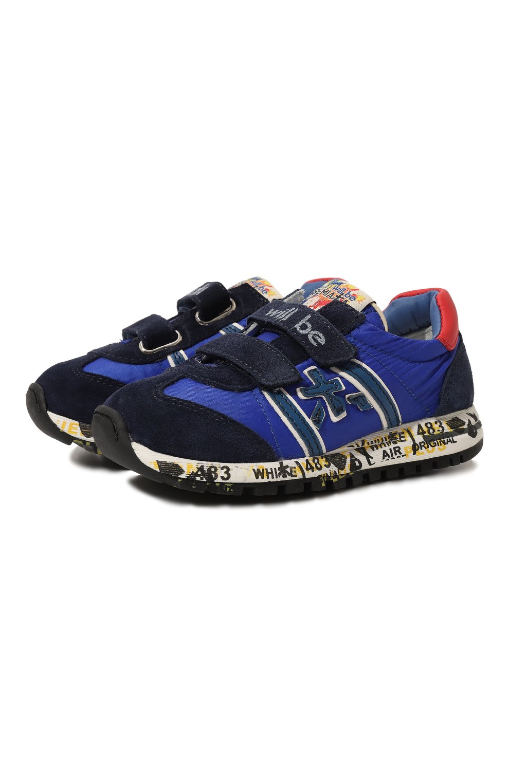 Комбинированные кроссовки PREMIATA WILL BE, арт. 18021868/LUCY V/20-26, фото 1