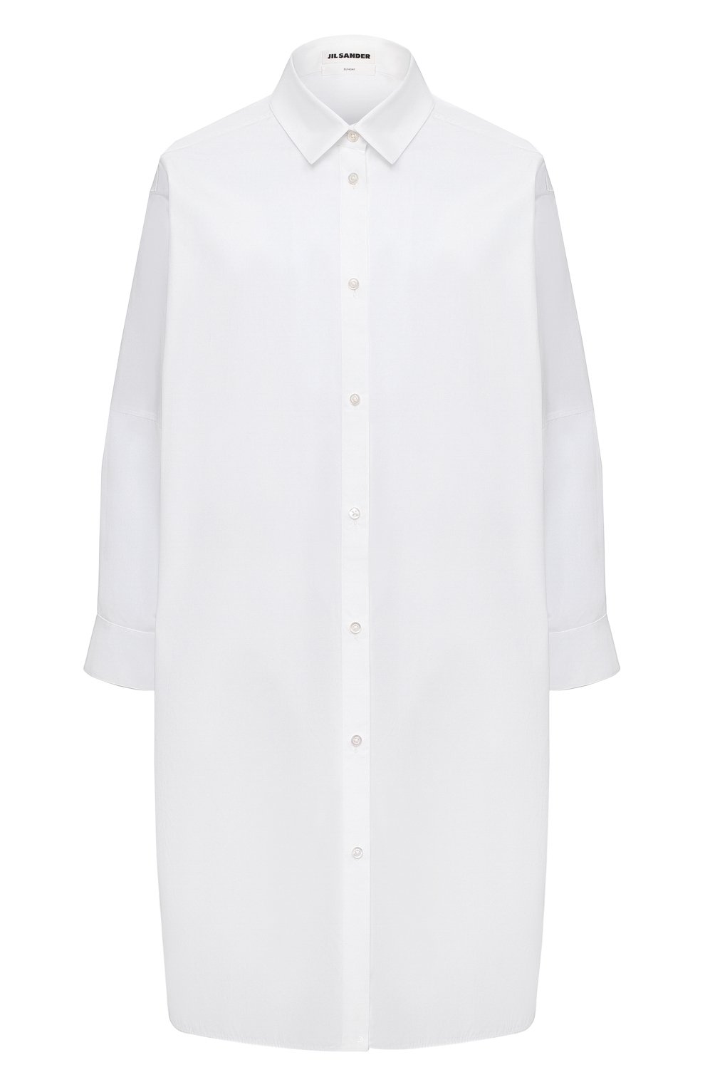 Хлопковая рубашка JIL SANDER, арт. JSXQ600605-WQ244300, фото 1