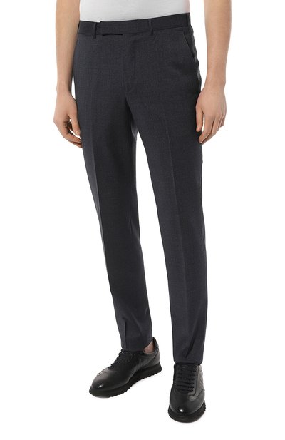Шерстяные брюки ZEGNA, арт. 644F01A6/75TB12, фото 3