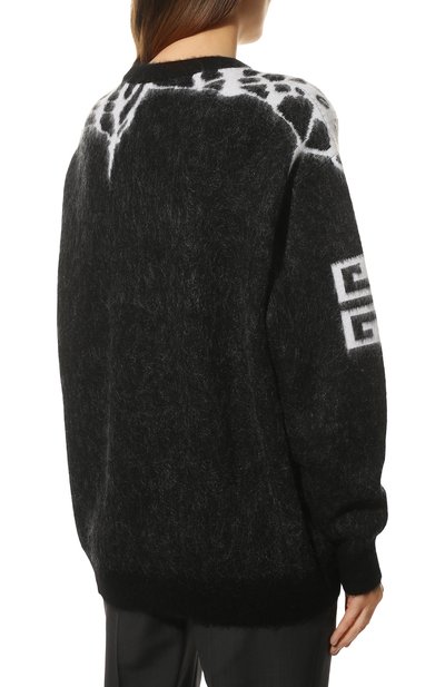 Шерстяной свитер GIVENCHY, арт. BW90EF4ZBN, фото 4