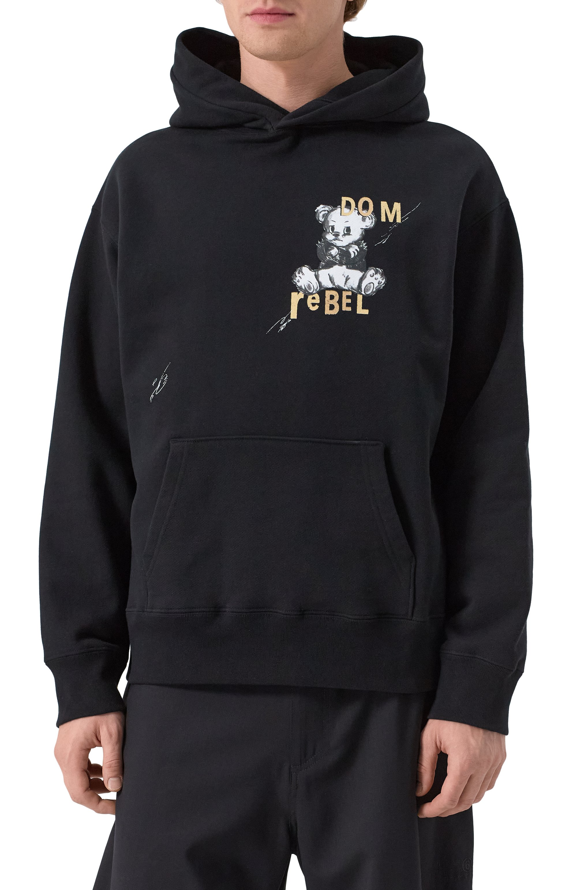 Хлопковое худи DOMREBEL, арт. GL00MY/H00DIE, фото 3