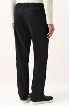 Брюки прямого кроя из смеси шерсти и кашемира GIORGIO ARMANI, арт. WSP040/0S100, фото 1