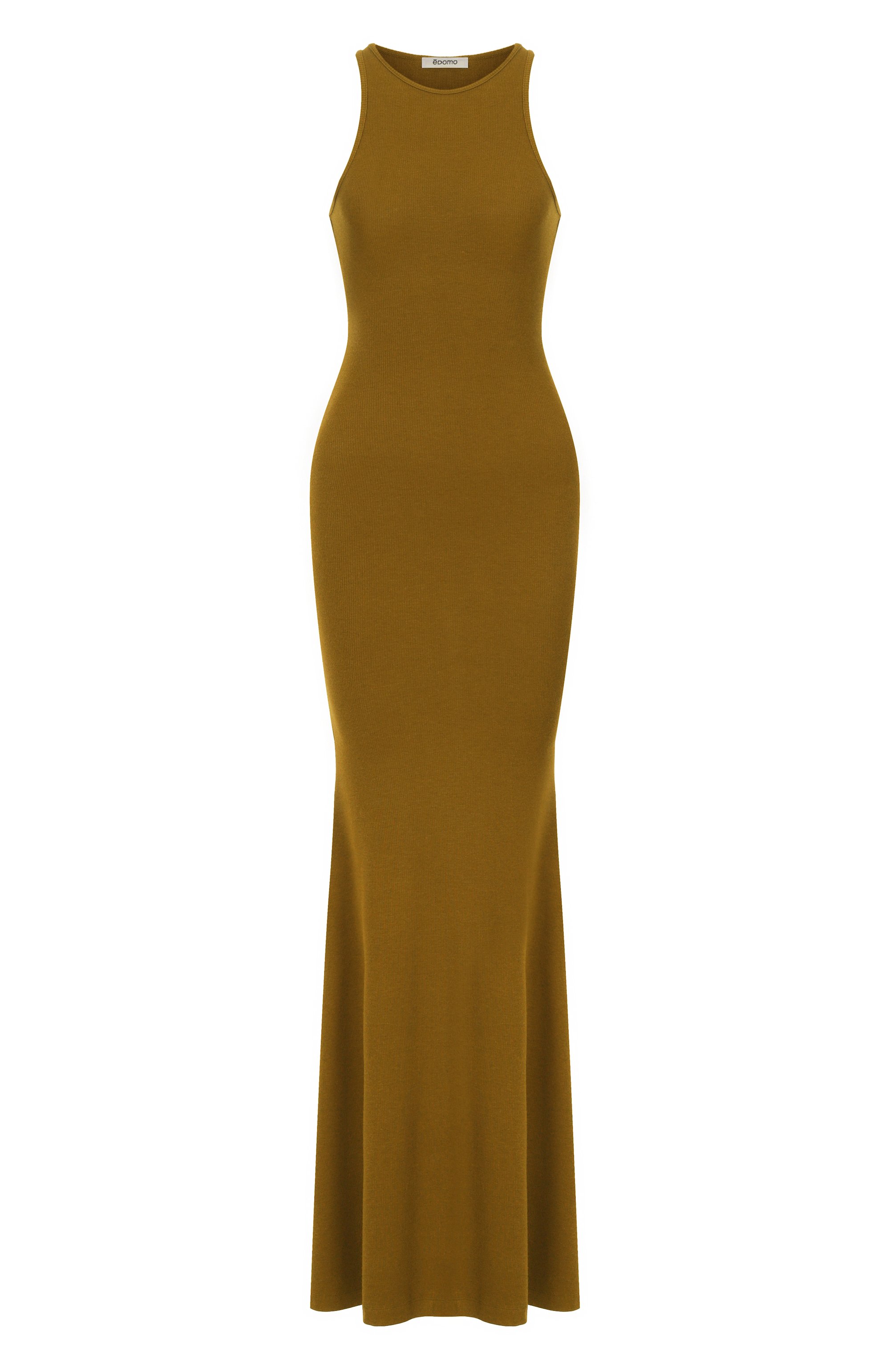 Платье EDOMO хаки цвета по цене 23900 руб., арт. D001020SS25, фото 1 Платье EDOMO, арт. D001020SS25, фото 1