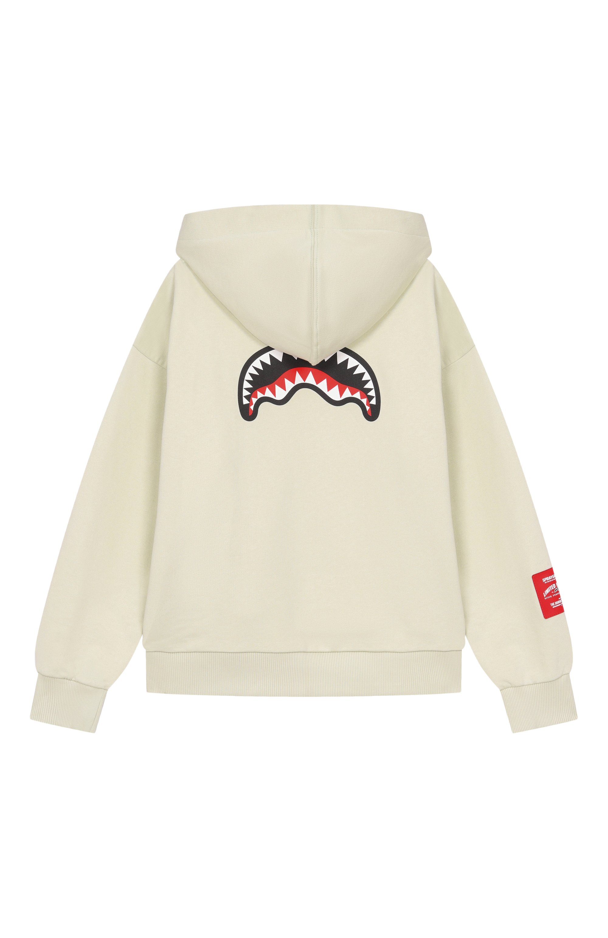 Хлопковая толстовка SPRAYGROUND, арт. SPY1385SAGE/SHARK BASIC 0VER FULLZIP H00DIE SAGE, фото 2