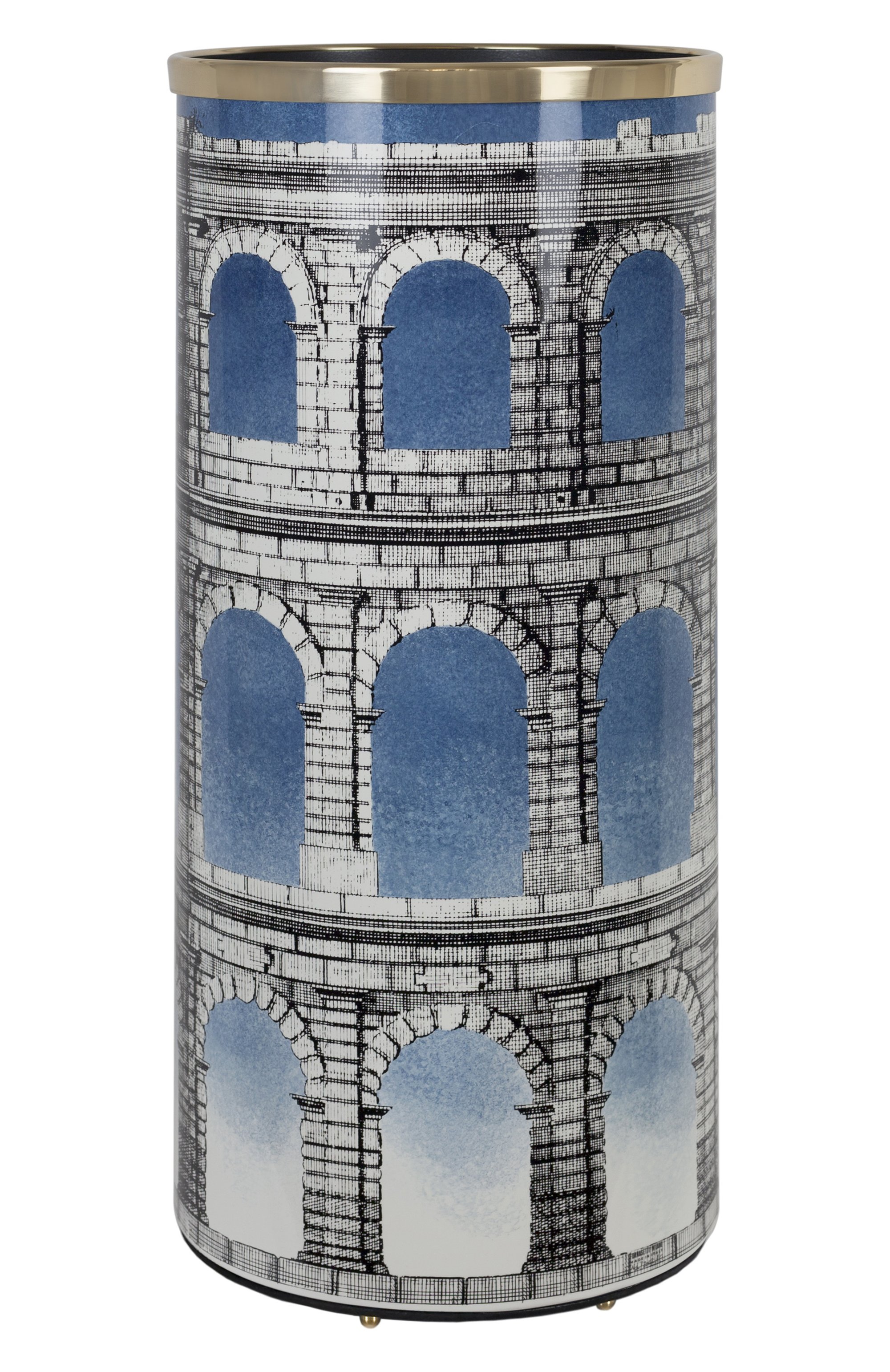 Подставка для зонтов acquedotto FORNASETTI голубого цвета по цене 267000 руб., арт. C13Y189, фото 1 Подставка для зонтов acquedotto FORNASETTI, арт. C13Y189, фото 1