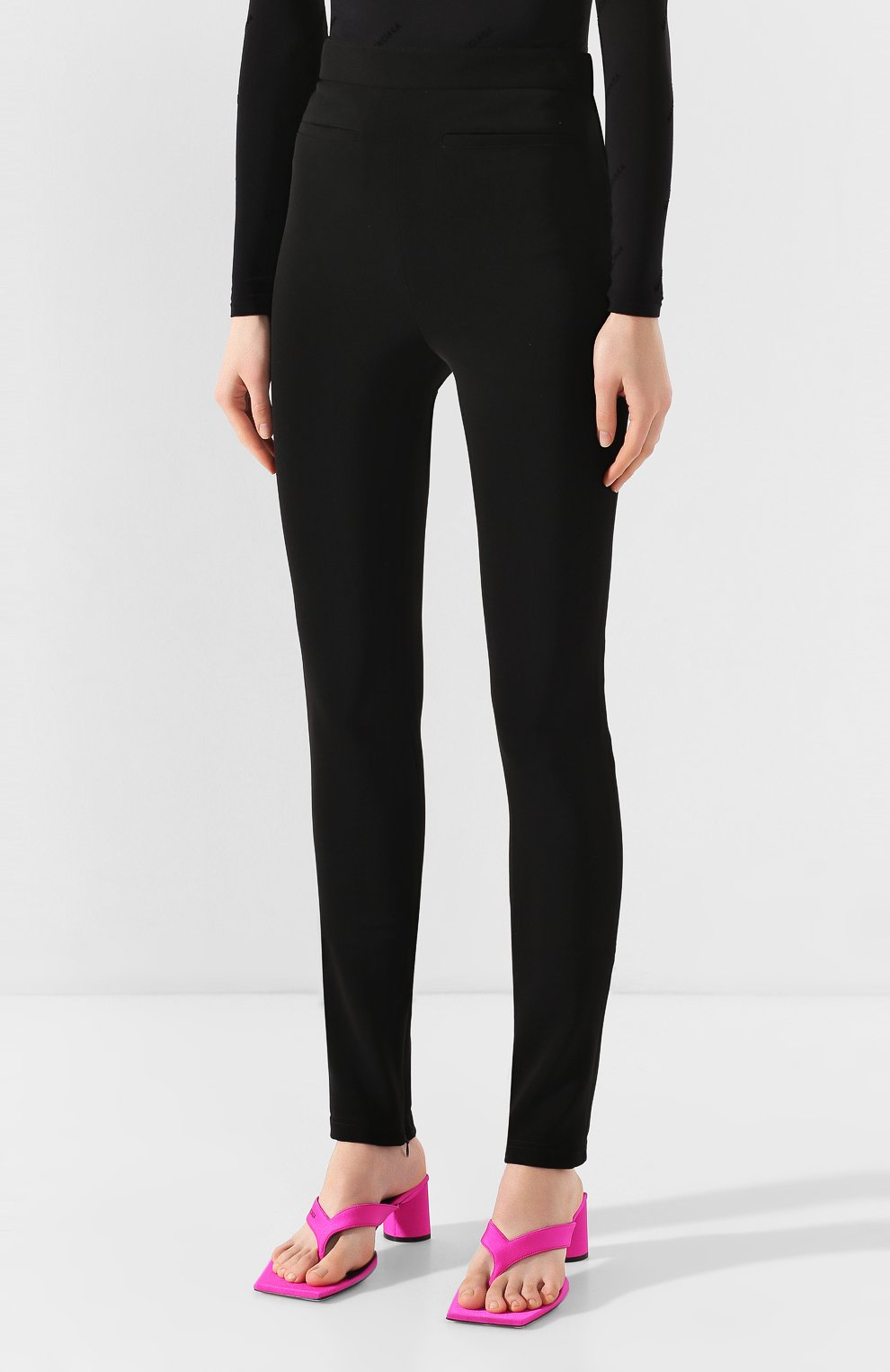Брюки BALENCIAGA черного цвета по цене 59100 руб., арт. 601138/TEQ28, фото 3 Брюки BALENCIAGA, арт. 601138/TEQ28, фото 3