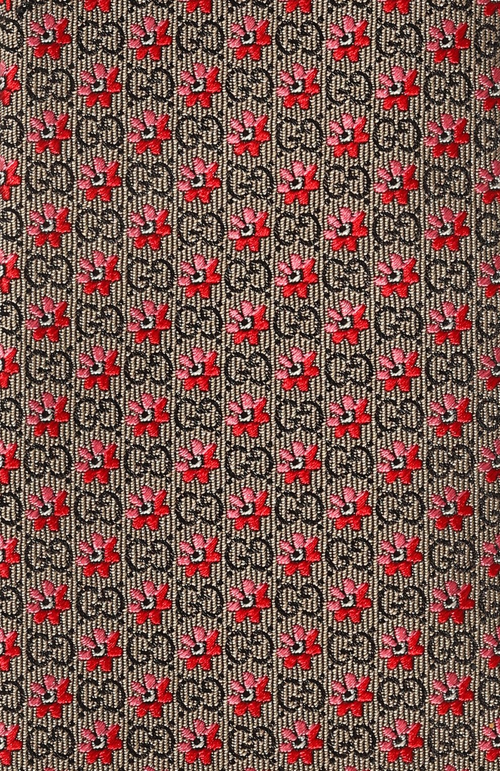 Шелковый галстук GUCCI, арт. 672565 4E002, фото 4
