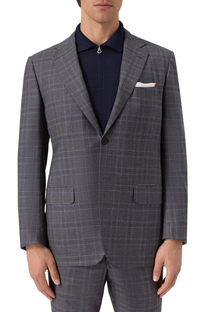 Шерстяной костюм KITON, арт. UA81K01X32, фото 4