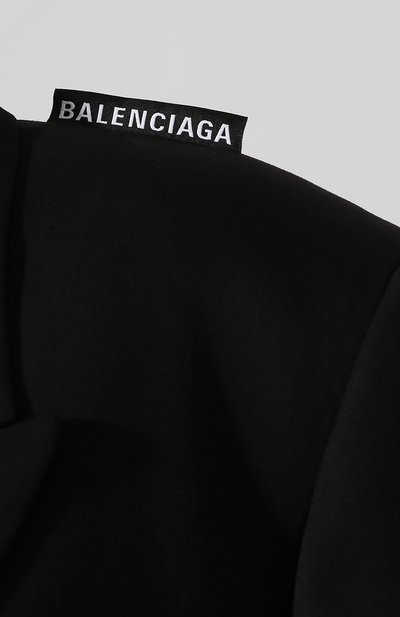 Шерстяной жакет BALENCIAGA черного цвета по цене 296500 руб., арт. 602185/TGT09, фото 5 Шерстяной жакет BALENCIAGA, арт. 602185/TGT09, фото 5