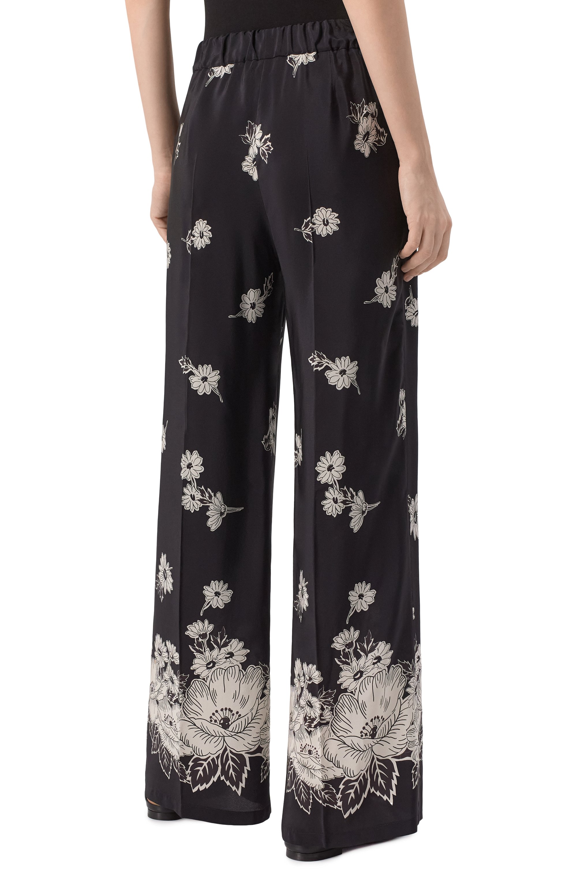 Шелковые брюки P.A.R.O.S.H., арт. D232299, фото 4