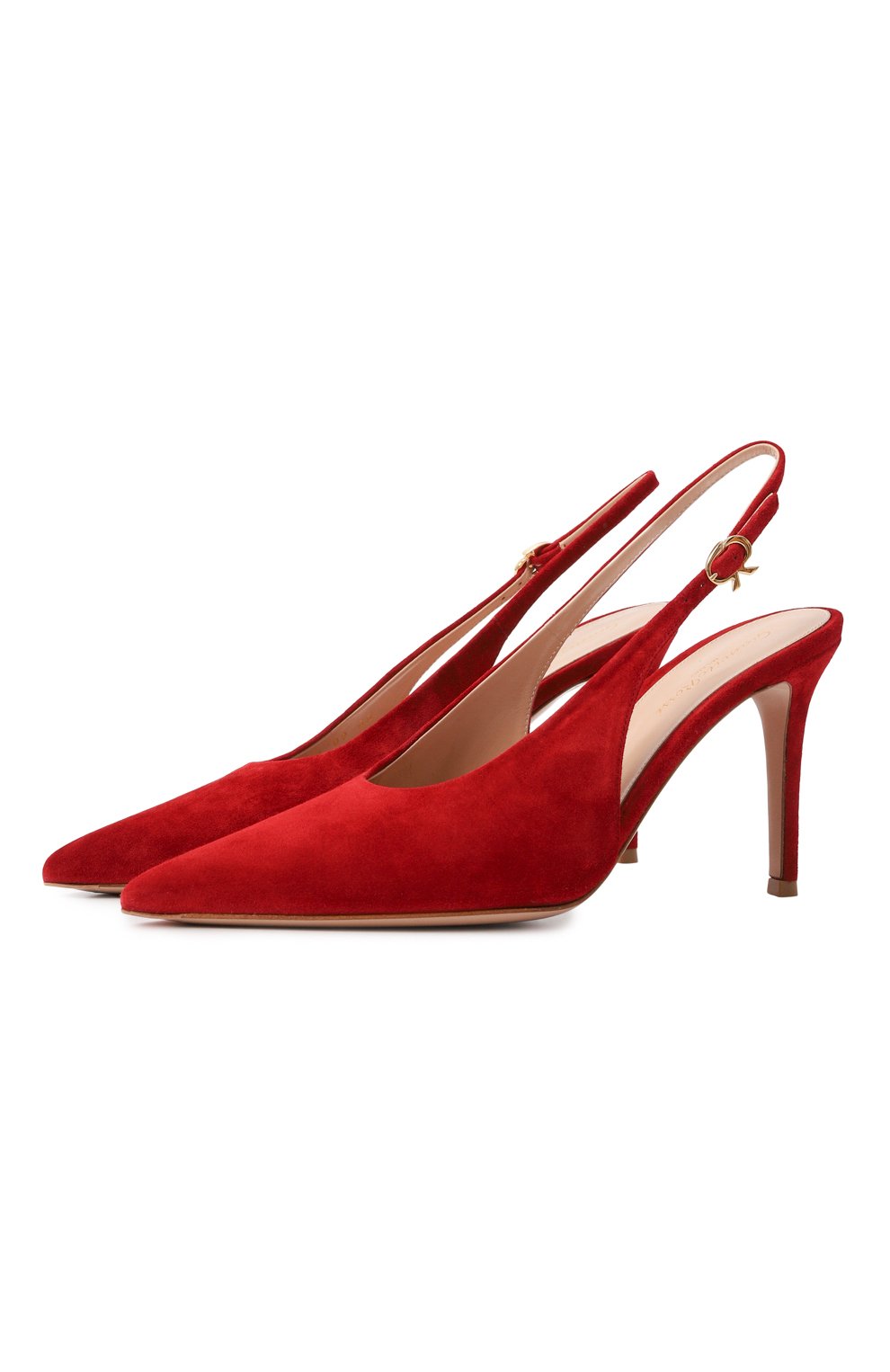 Замшевые туфли robbie 85 GIANVITO ROSSI, а�рт. G95461.85RIC.CAMR0UG, фото 1