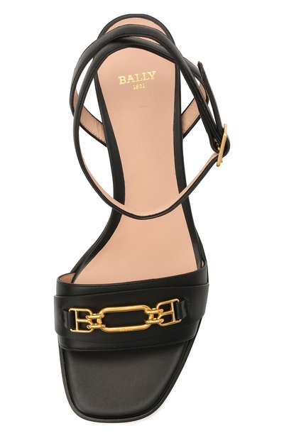 Кожаные босоножки dossy 55 BALLY, арт. D0SSY 55/00, фото 5